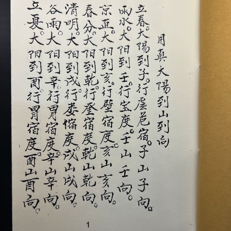 天星二十四山催丁财贵秘法用真太阳到山到向艺术收藏品高清大图