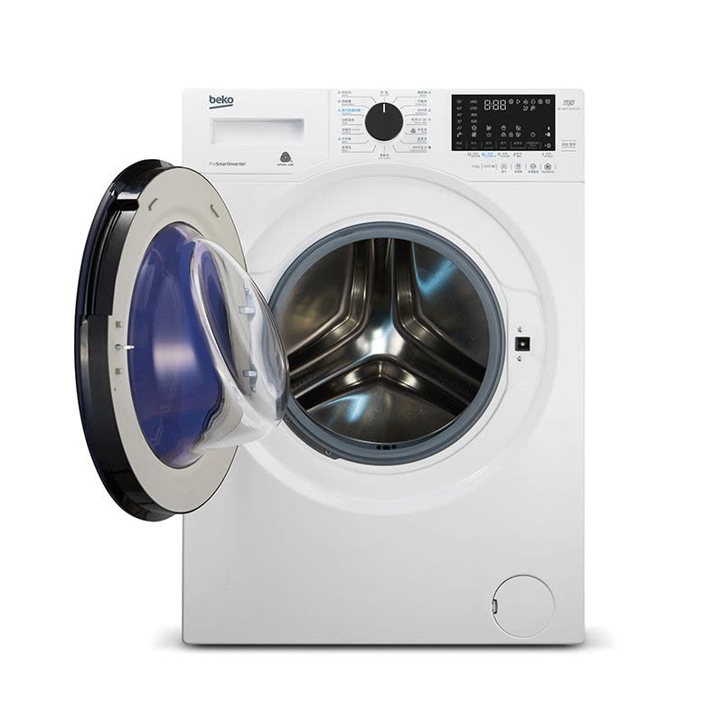 倍科(beko)BU-WCP 101452 PI 10公斤变频滚筒洗衣机 全自动洗衣机 超大容量 (白色)图片