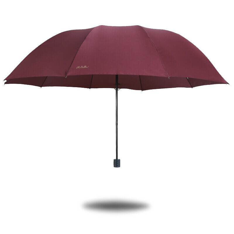 天堂 33212E碰击布晴雨三折伞 DX1239 晴雨两用折叠雨伞（把）