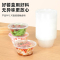 一次性汤盒 圆形带盖 450型450套