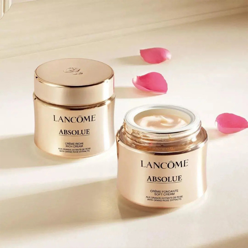 兰蔻(LANCOME) 菁纯臻颜精萃乳霜 饱满丰润 水润光泽面霜护肤品 轻盈型,60ml限定版高清大图