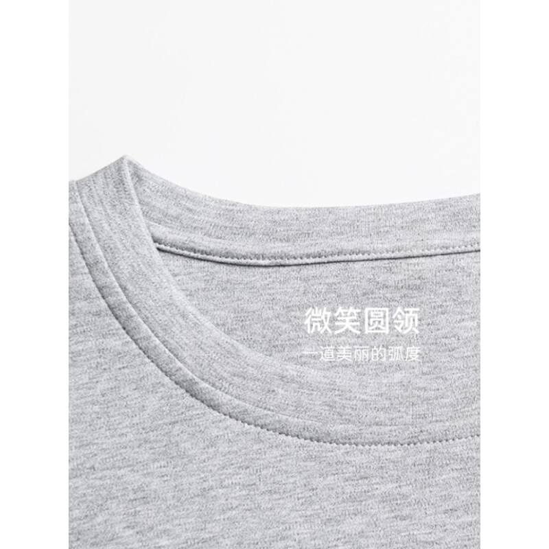浪莎情侣睡衣男女家居服套装纯棉圆领套头宽松舒适可外穿两件套 小熊款 女士L码 靠背小熊款-男士XXXL码