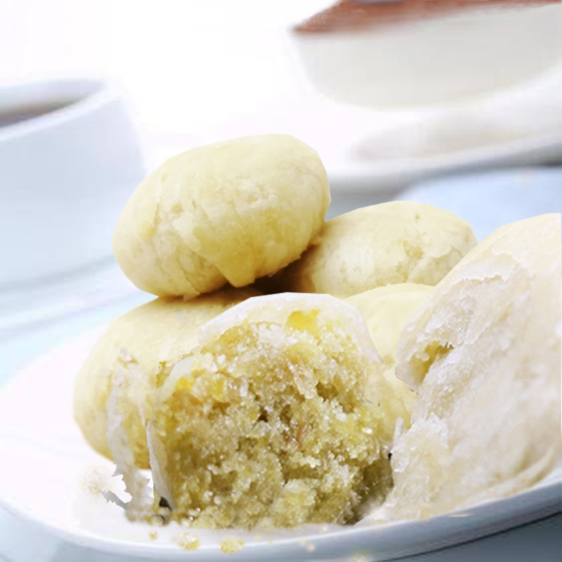 唛奇熊绿豆红豆酥传统中式传统糕点休闲零食小吃8袋*42克/袋