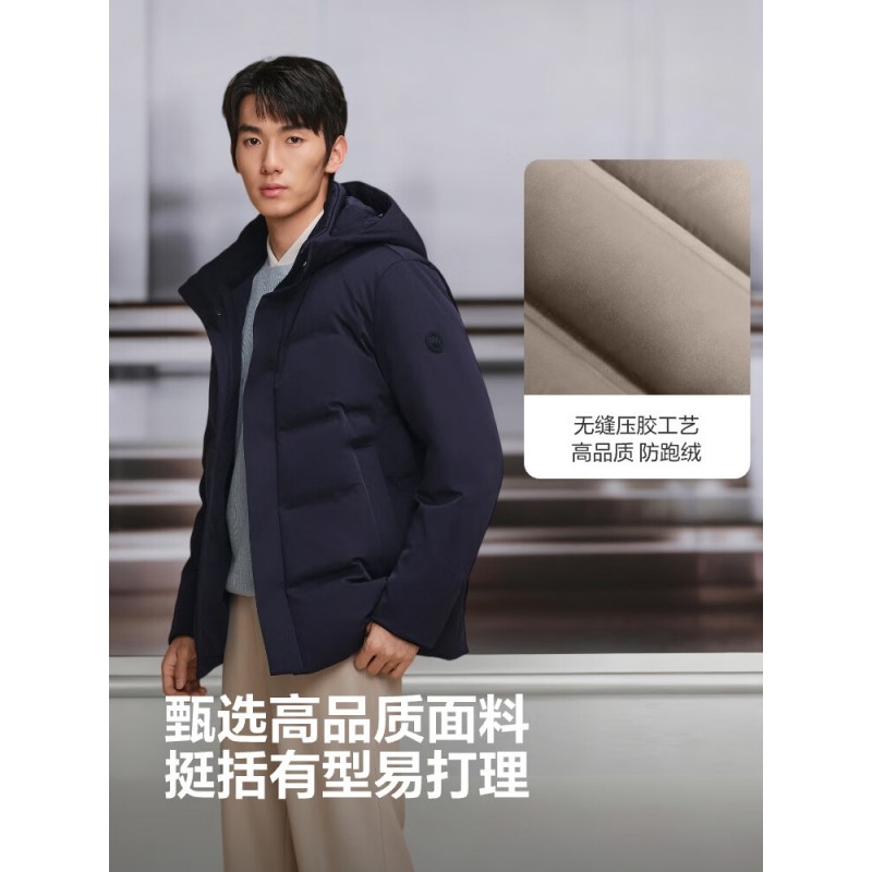 波司登(BoSiDeng) 25新款90鹅绒羽绒服高清大图