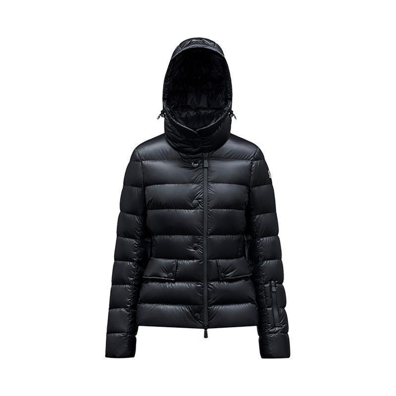 盟可睐/蒙口 moncler 女士grenoble系列修身版鹅绒连帽羽绒服夹克外套