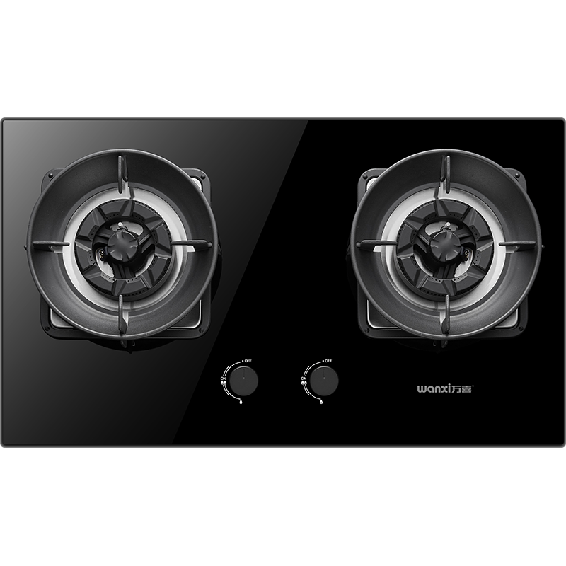 万喜wanxijzt628b2家用燃气灶双灶大火力嵌入式一级节能猛火天然气灶