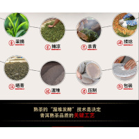正道和丰(ZHENGDAO HEFENG) 天赐普洱 ZDT-003 邦威古乔357g普洱熟饼*1