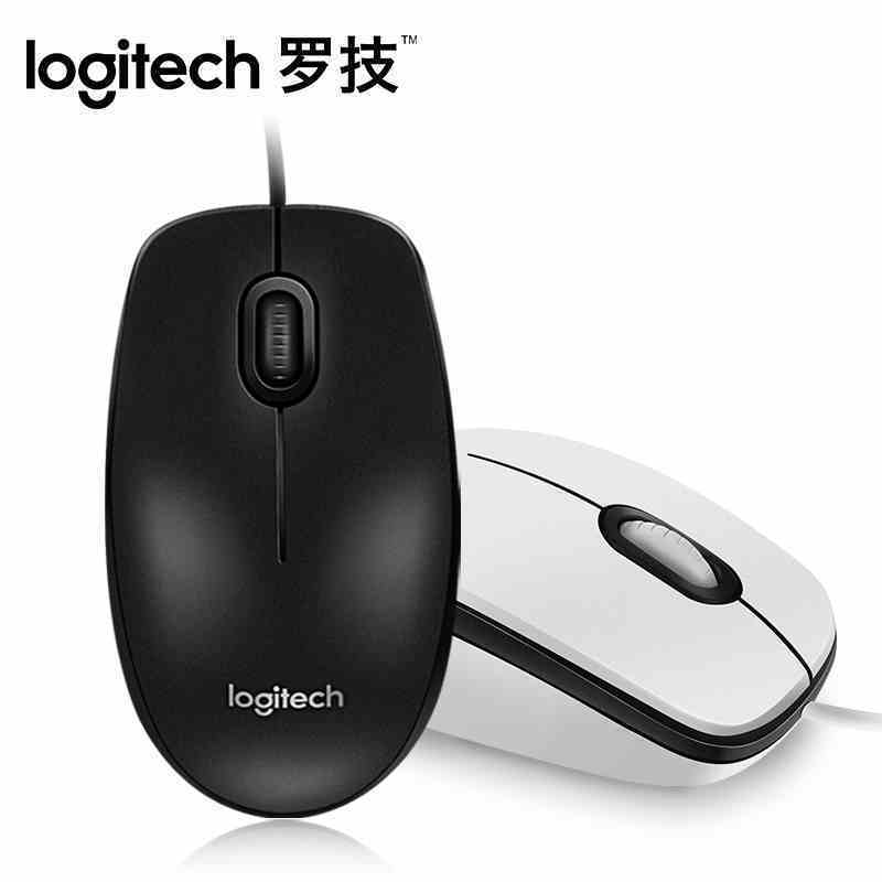 罗技(Logitech)(LH)M100r 有线光电鼠标办公台式笔记本电脑家用游戏电竞 (黑色)