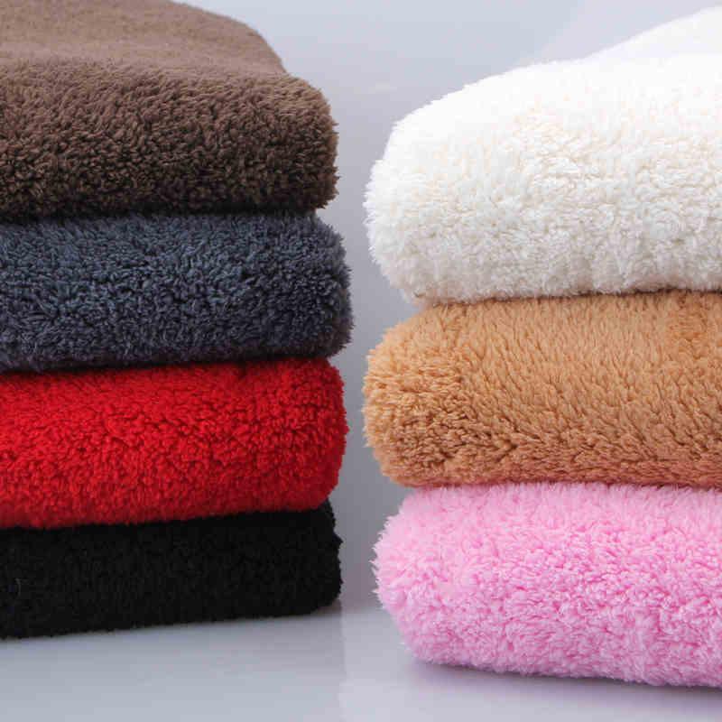 绒布料面料加厚毛绒保暖内衬里料玩偶绒布羊羔毛布料羊羔绒乳白