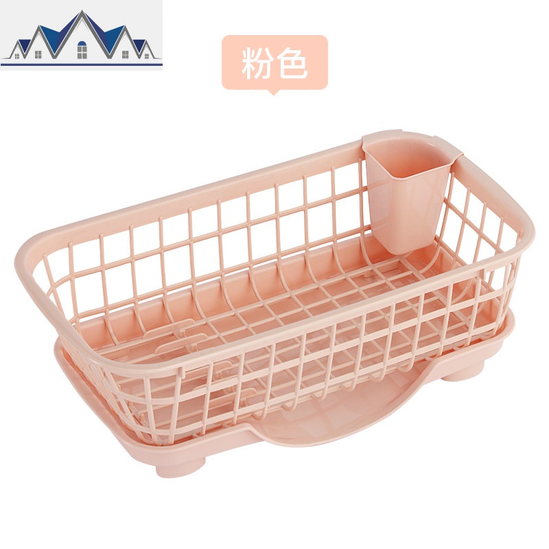 厨房置物架碗碟筷勺收纳架滤水篮沥水架塑料餐具收纳盒收纳筐碗柜 三维工匠高清大图