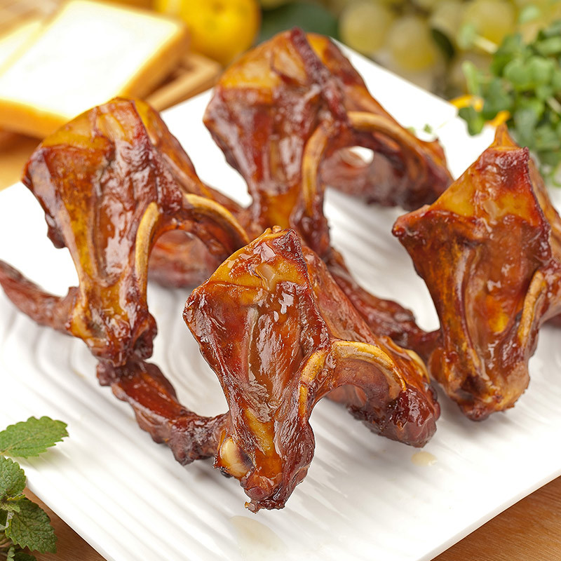 新希望六和鸭锁骨1000g袋卤鸭锁骨酱卤食材