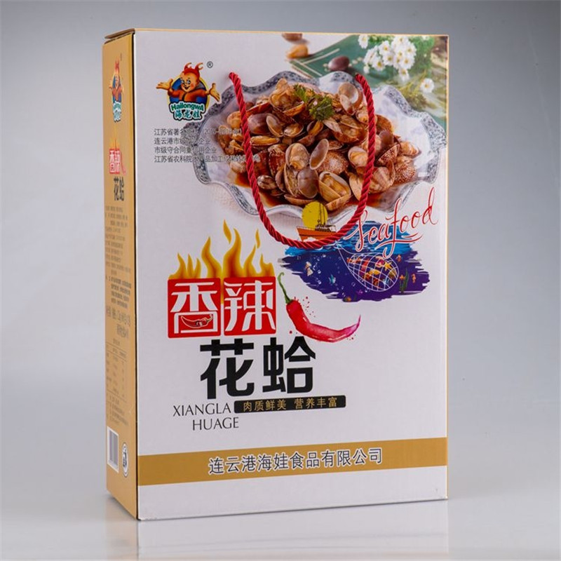 【江苏乡村振兴】【财政集采】【灌南】灌农 香辣花蛤蜊礼盒装