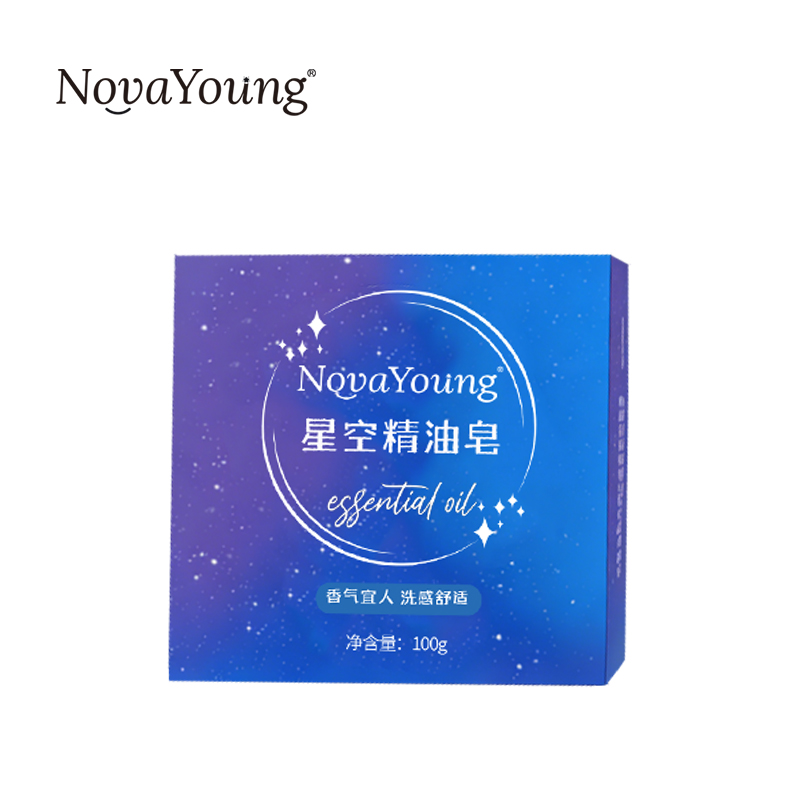 novayoung N1017星空精油皂100g 精油皂(计价单位:块)蓝紫色高清大图