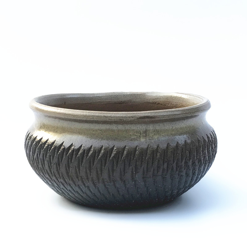 创意土陶罐多肉复古粗陶手工大号植物花盆陶瓷绿萝花盆