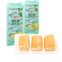 达利园 瑞士卷香蕉味 营养早餐零食面包饼干蛋糕 200g*5大包小孩儿童成人家庭用品休闲食品