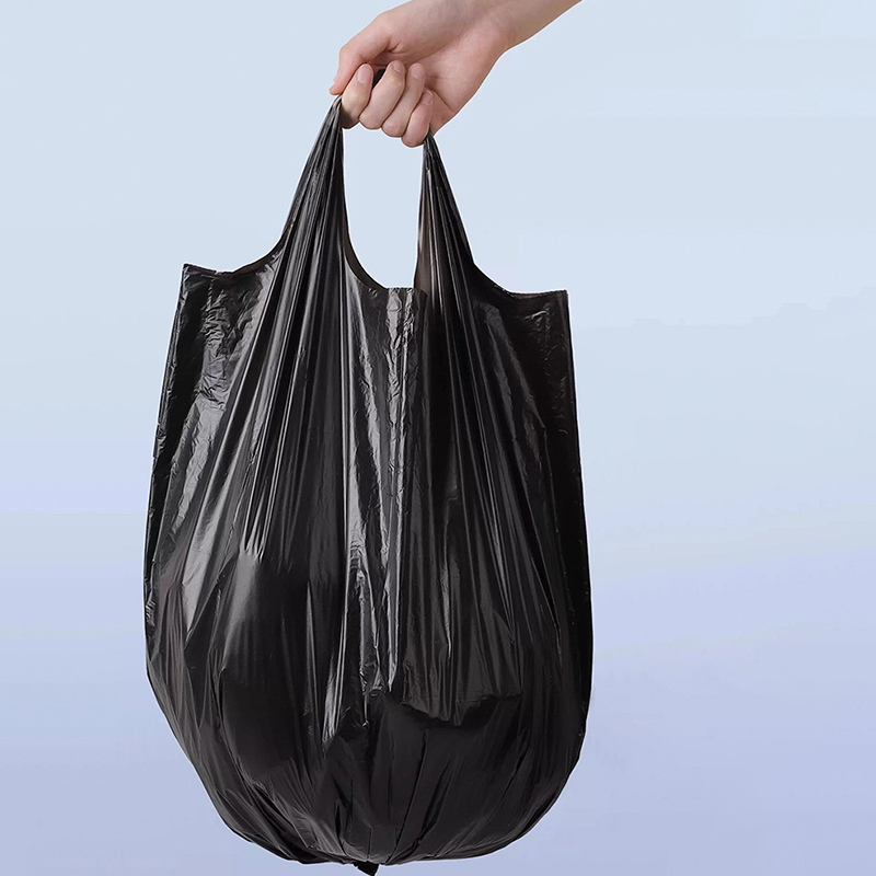 泉好 黑色打包袋 加厚30*50cm*50个 包高清大图