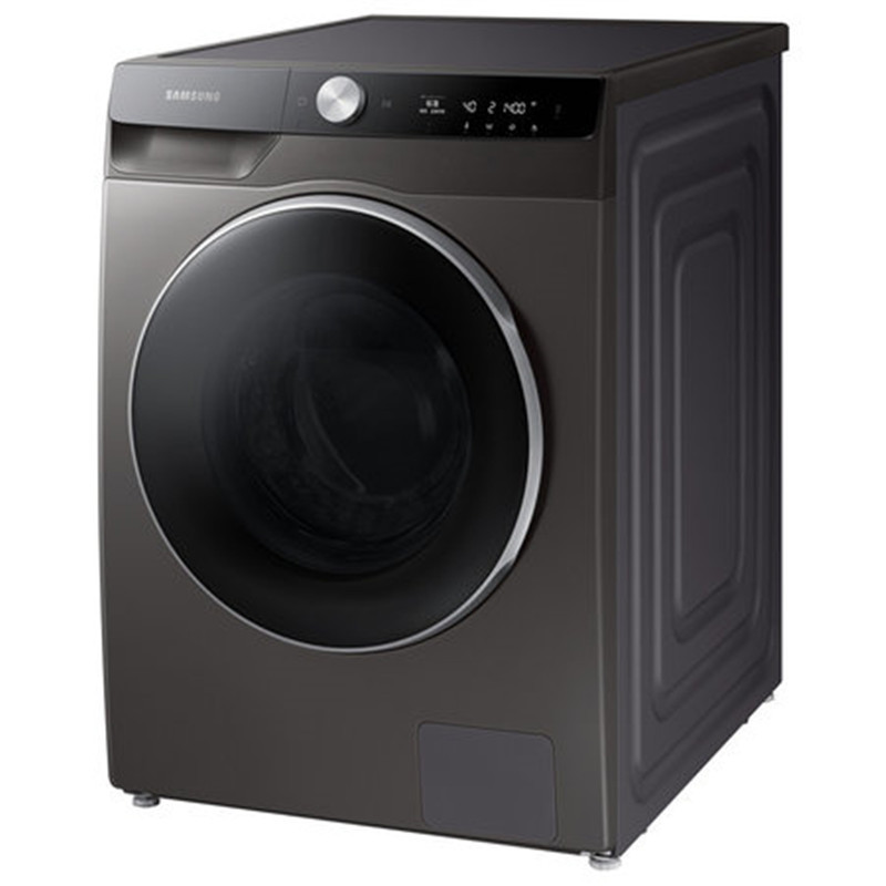 卖场同款 三星(SAMSUNG)WW12TP34DSX/SC家用12公斤大容量泡泡净AI智能控制全自动滚筒洗衣机 冰晶灰