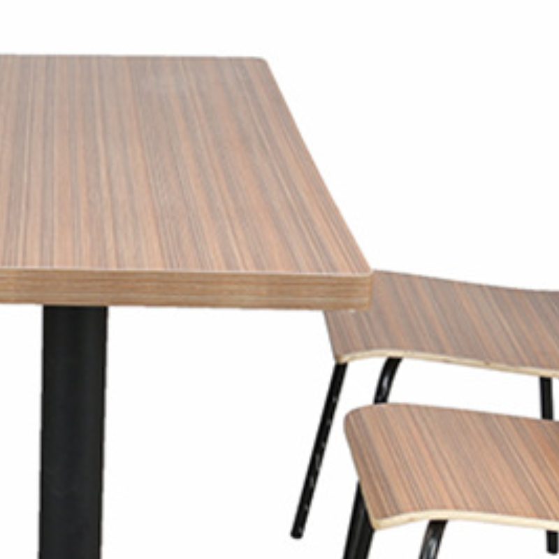 臻远ZY4040805 餐厅桌椅餐桌椅组合一桌四椅高清大图