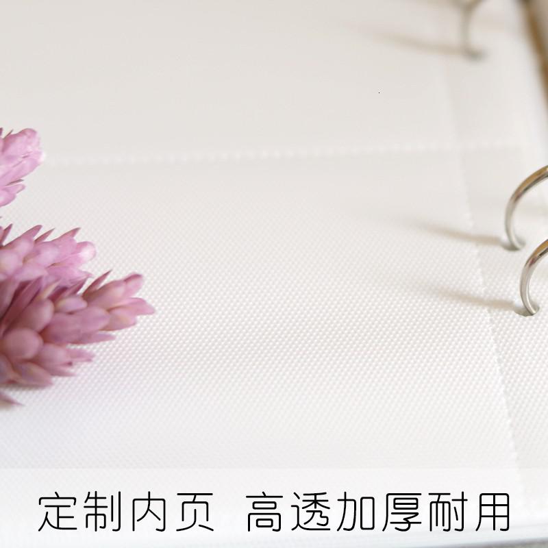 复古6寸照片相册本插页式明信片生写收藏夹 小号DIY手工影集 三维工匠 仿牛皮封面6寸内页高清大图