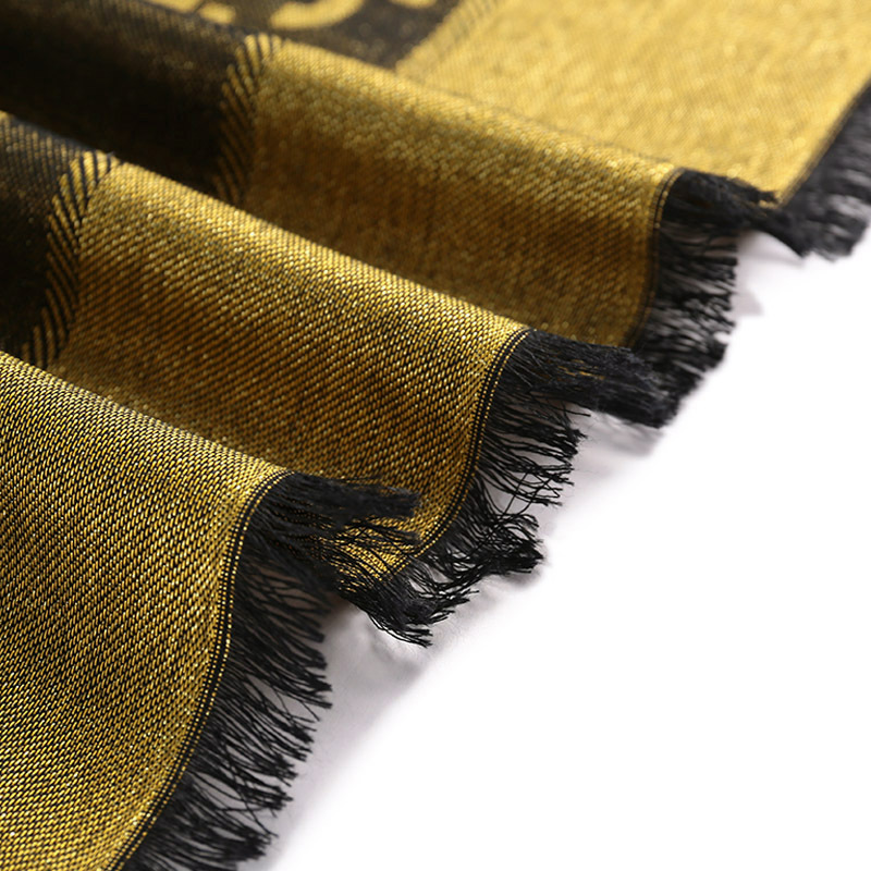 古驰gucci女士双g提花围巾披肩6948393g720