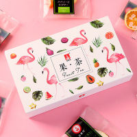 [买2盒送梅森杯]白盒水果茶小袋装纯果干100g新鲜手工饮品鲜果片