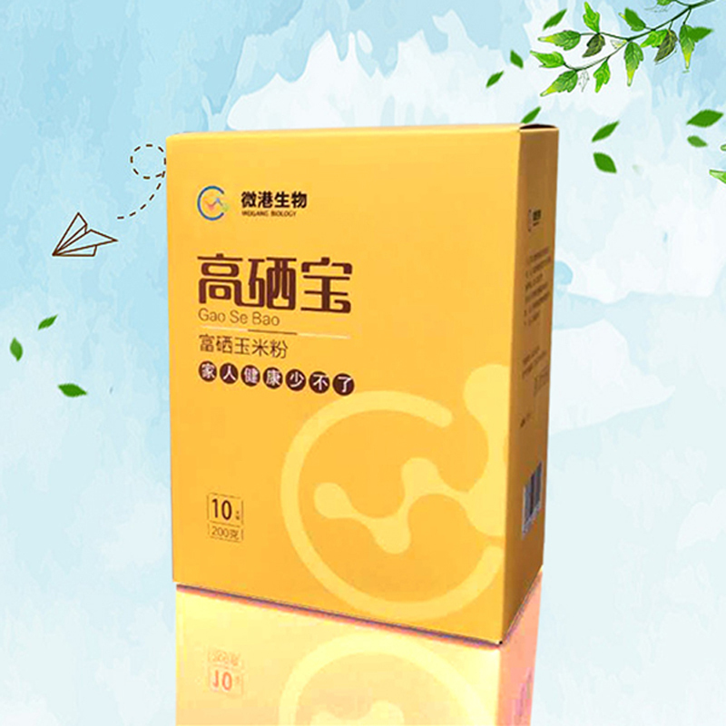 健康早餐粉 低脂 无糖 无添加 补硒 高硒宝富硒玉米粉200g/盒