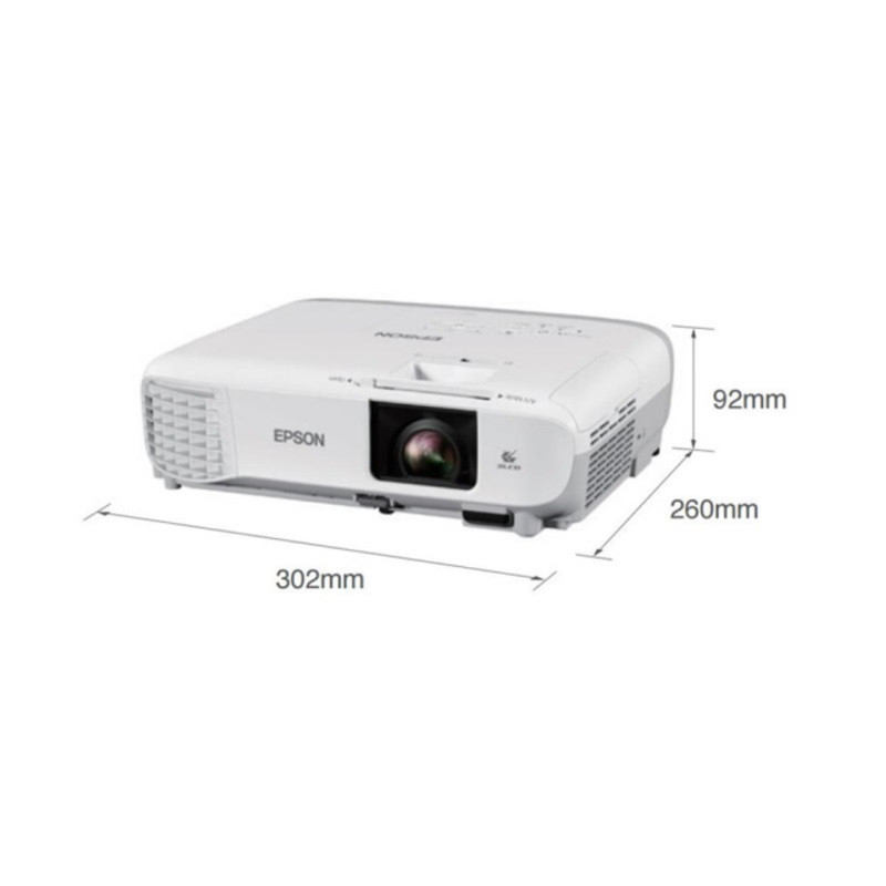 爱普生(EPSON) 投影仪 高清高亮度 便携投影机 CB-2142W(CB-2140W升级款) 标配高清大图