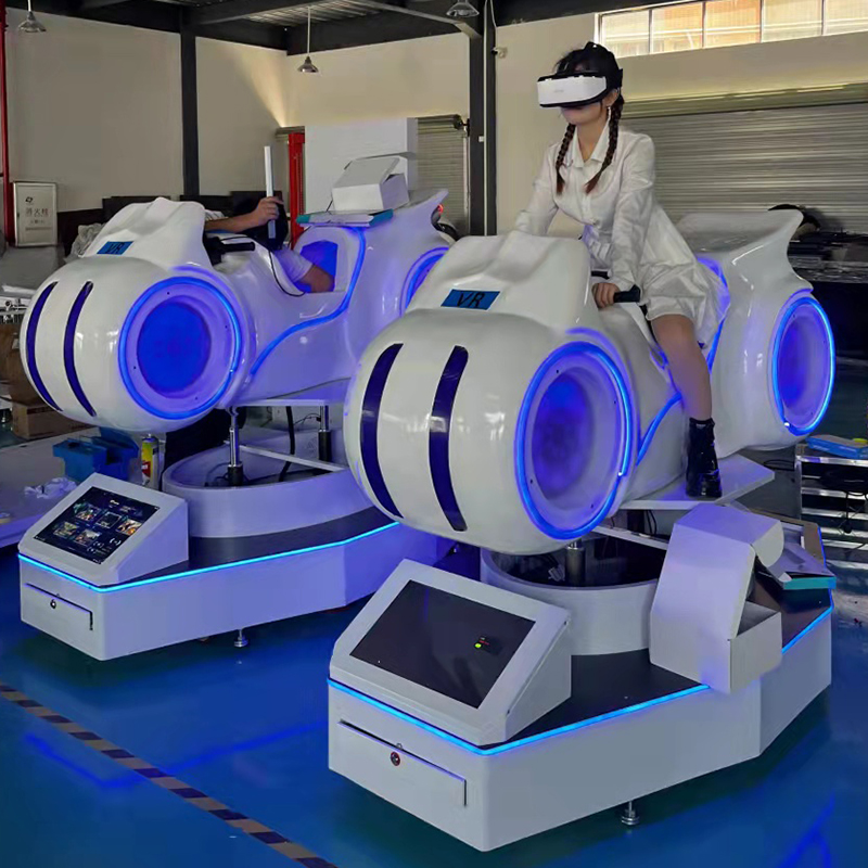 伍贰伍WEW-LMMTC体感赛车游戏VR摩托车模拟驾驶VR减压摩托心理宣泄设备高清大图