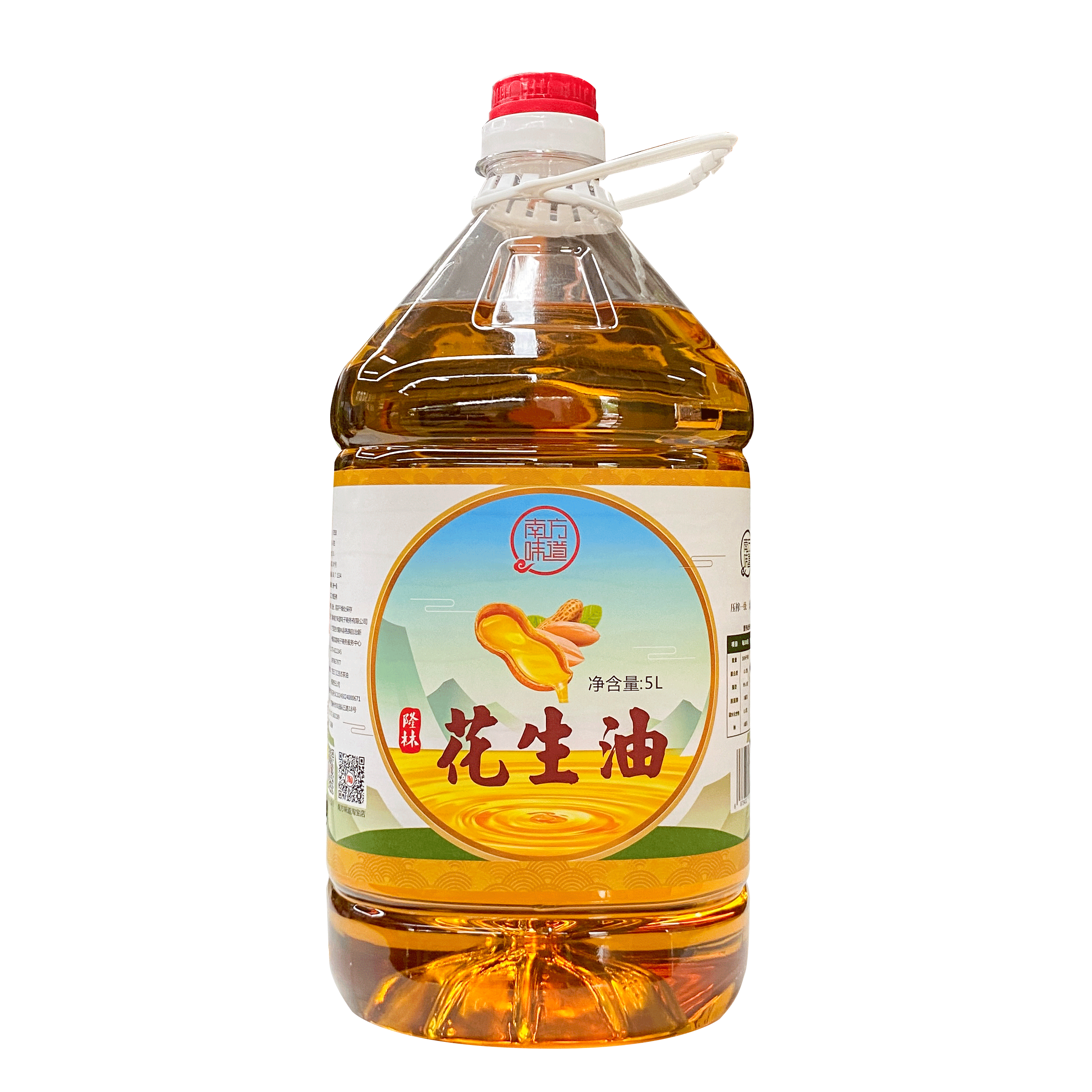 隆林南方味道花生油纯香食用植物调和油5l桶参数