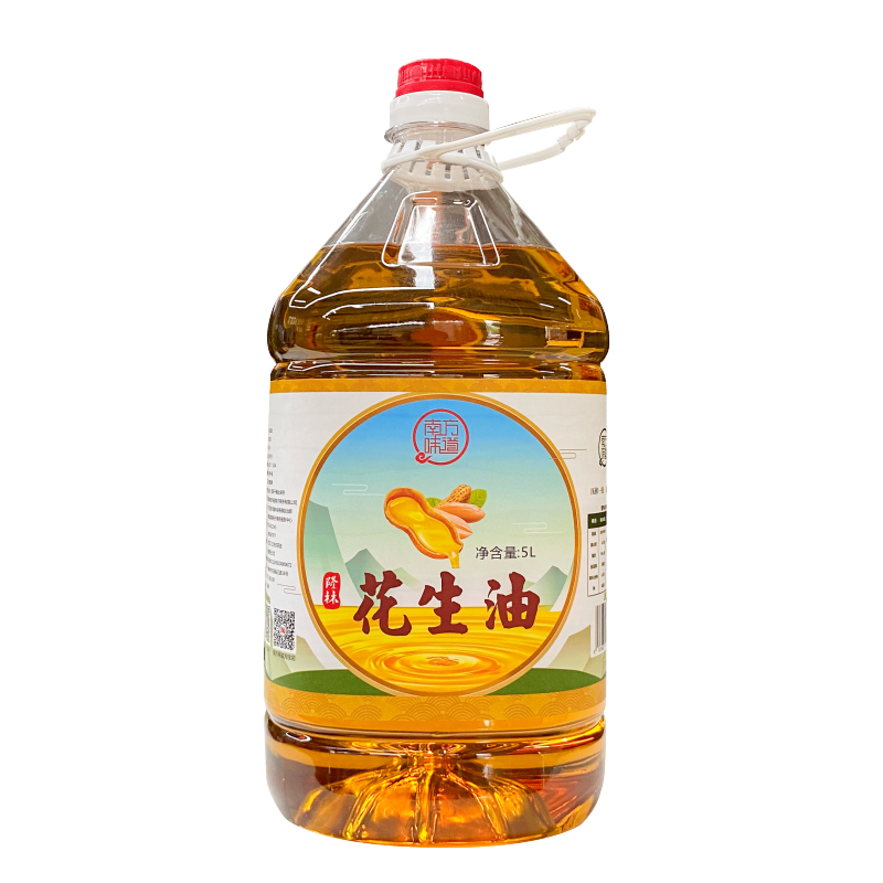 隆林南方味道花生油纯香食用植物调和油5L/桶