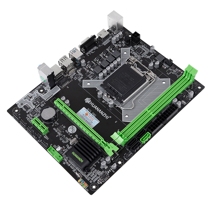 华南金牌华南金牌b75pro电脑主板cpu套装1155针ddr3支持i53470i7