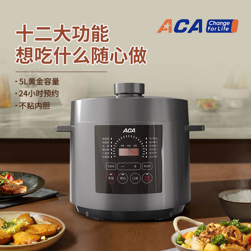北美电器电压力锅ALY-G50DY04D高清大图