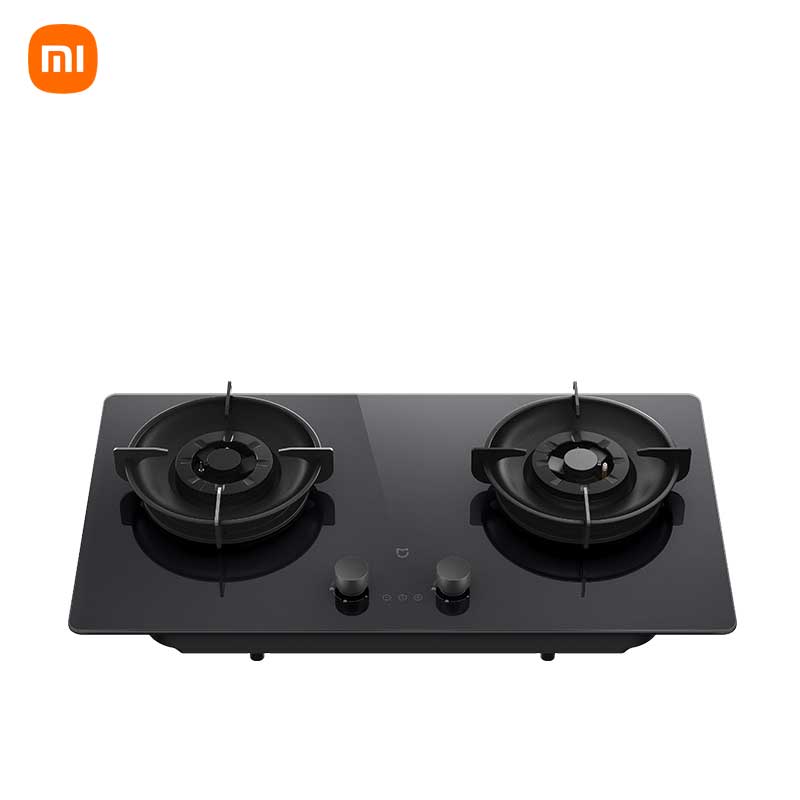 小米米家智能定时燃气灶S2天然气 5200W大火力猛火家用黑