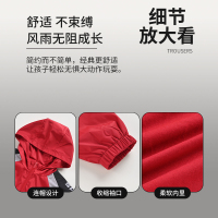 [直降价:79元]铅笔俱乐部童装春装新款男童外套儿童夹克上衣中大童带帽风衣