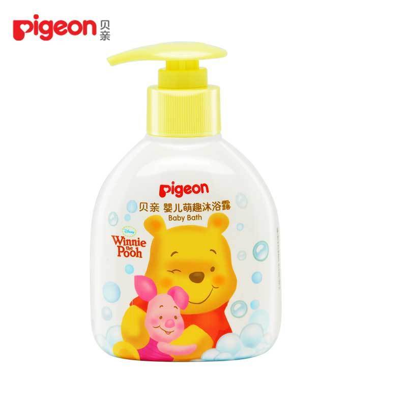 贝亲(pigeon)婴儿萌趣沐浴露250ml(Q版维尼)IA180