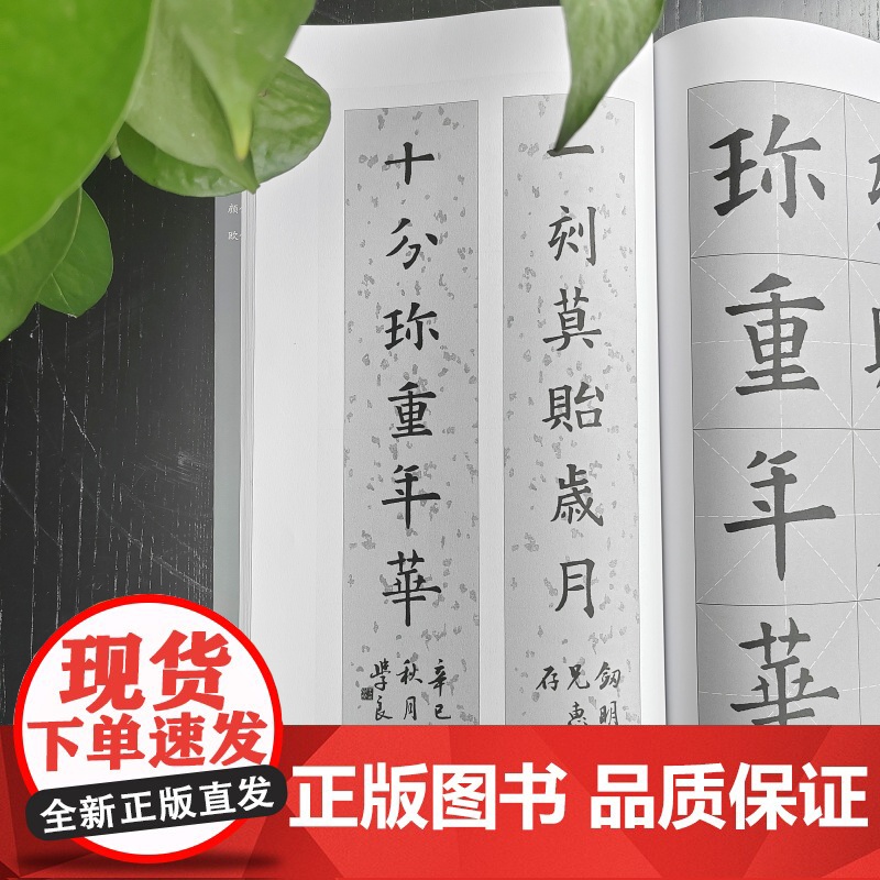 欧体集字对联欧阳询九成宫醴泉铭 书法碑帖 艺术文化 上海书画出版社高清大图