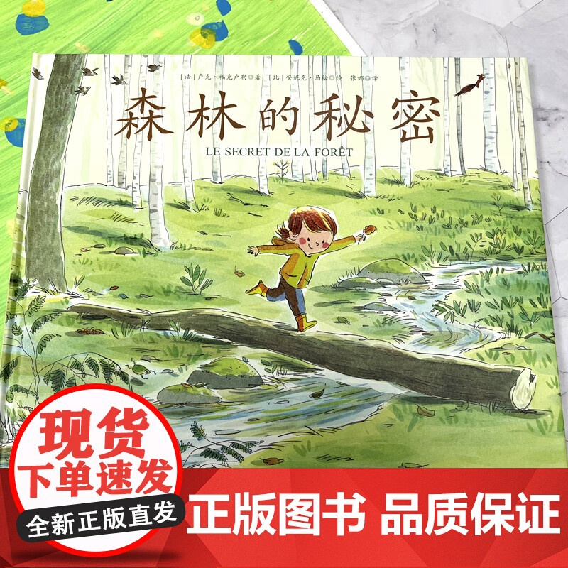 森林的秘密 卢克•福克卢勒等 著 绘本高清大图