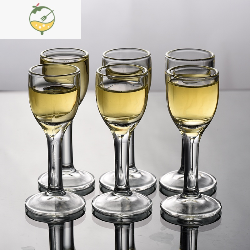 yicheng小号高脚杯2两白酒杯葡萄酒杯杯白酒杯