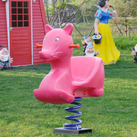 室外健身器材 儿童户外摇马 弹簧摇摇乐小狐狸