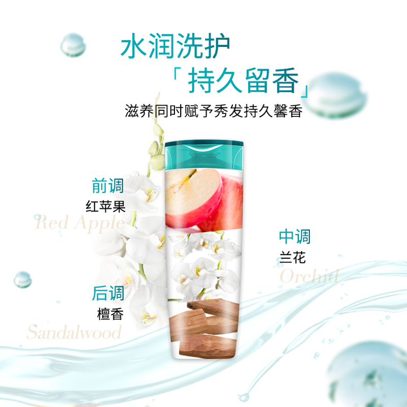 欧莱雅透明质酸水润去屑洗发露清爽洁净净化头皮发根水润发丝控油蓬松无硅油洗头膏