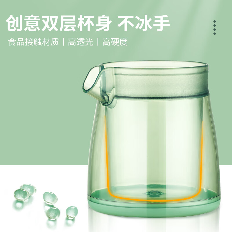 美之扣双头企鹅榨汁杯zzj88 橙汁压榨器手动榨汁机小型家用渣汁分离橙子果汁杯便携式高清大图