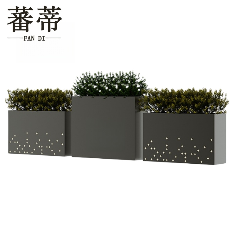 蕃蒂 铁艺花箱240CM组