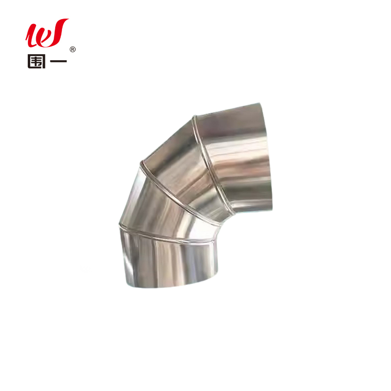 围一 管道保温弯头 直径25CM 壁厚0.5MM 套高清大图