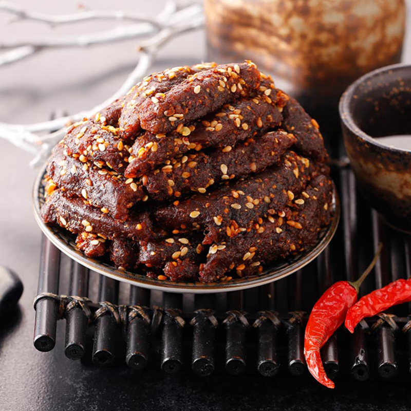 科尔沁休闲零食 肉干肉脯 礼盒449g高清大图