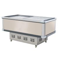 歌迪亚SD/SC-268 1.3米268L商用冷冻柜 速冻肉平岛柜商用展示柜 卧式冷柜海鲜肉食柜超市速冻冰柜推拉门