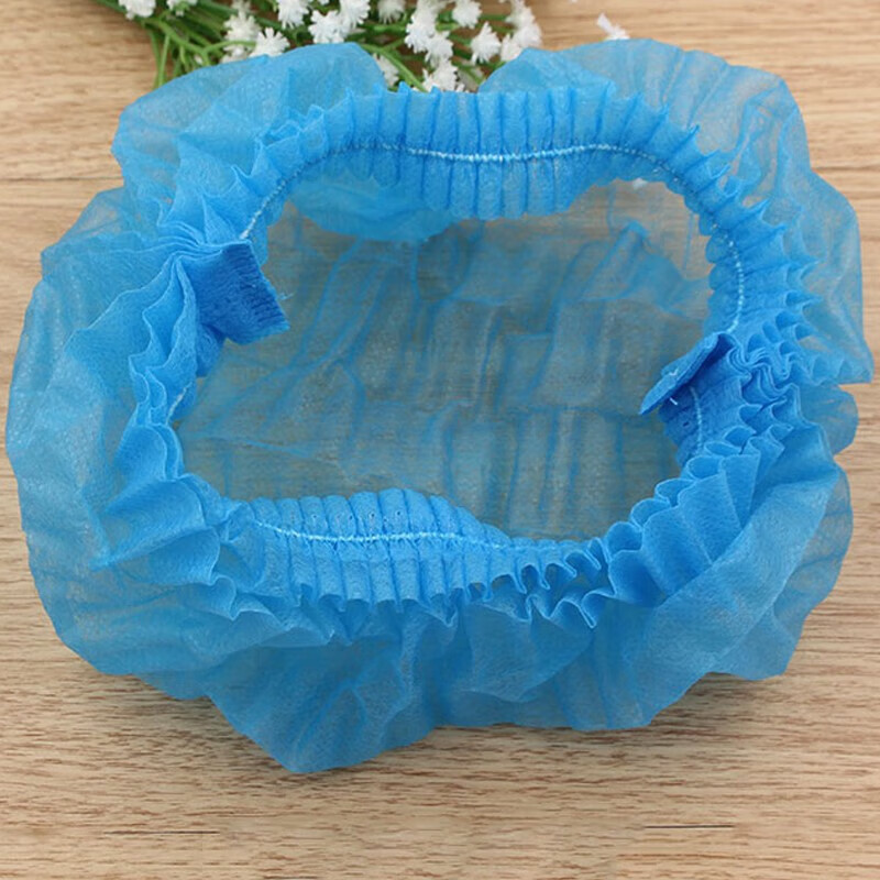 一次性使用无纺布医用帽、安全帽内衬使用(100只装)高清大图