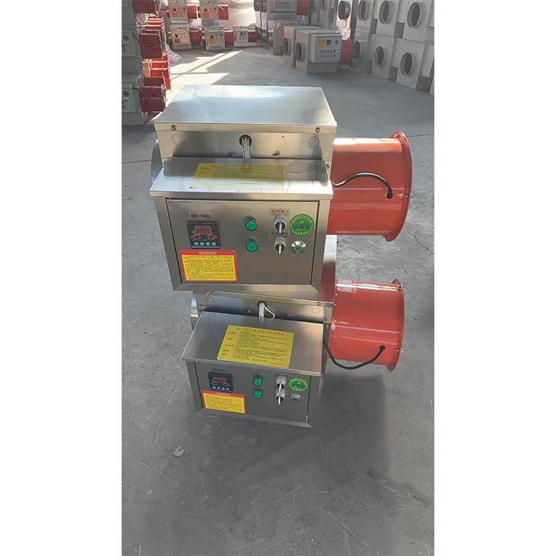 VENTIMAX恒元HYD-10 工业电暖风机10KW+10米风带-不锈钢外壳(升级纯铜电机+品质电控)380V 灰色高清大图