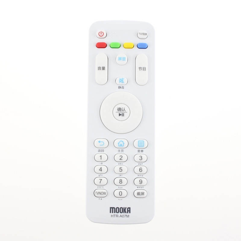 适用海尔模卡MOOKA电视遥控器HTR-A07M 32A6M 43A6M U49A5 U55A5
