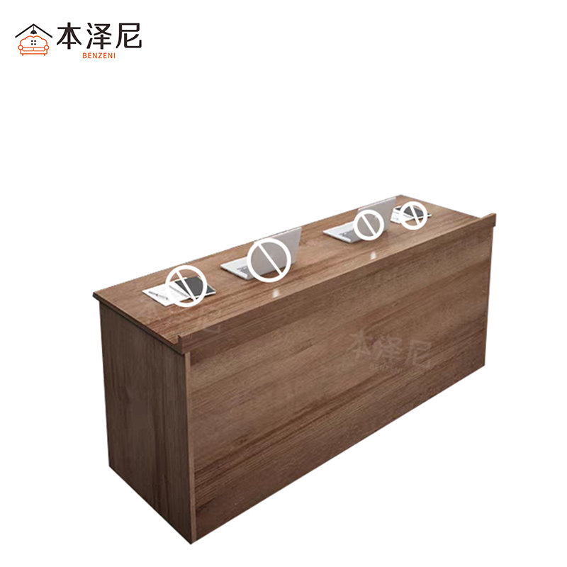 本泽尼 会议主讲台 HTYFN-TZ246 2400*600*750mm 张高清大图