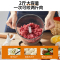 金正(NINTAUS) 绞肉机 绞肉机家用 家用电动碎肉机多功能料理机搅馅打剁辣椒机搅拌机JZR-R339玻璃碗单刀A款